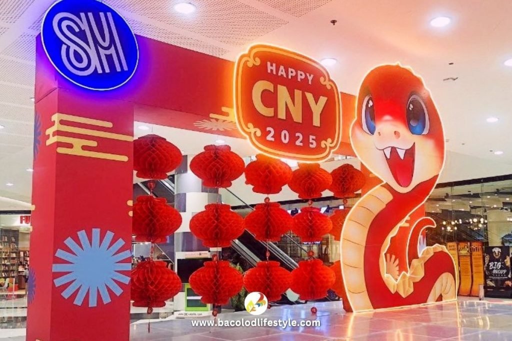 Just one of the many IG-worthy spots around SM City Bacolod to capture the most memorable moments-sss for the Chinese New Year 2025