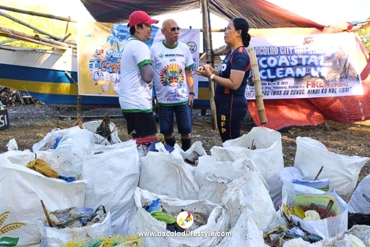 Negros Power Joins BFP in Coastal Cleanup to Reduce Fire Risks