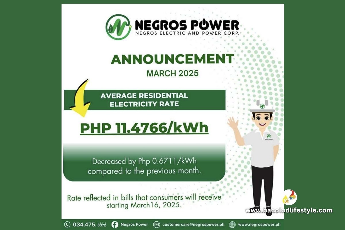 Negros Power Lowers Electricity Rates - Why Bills Are Cheaper This Month