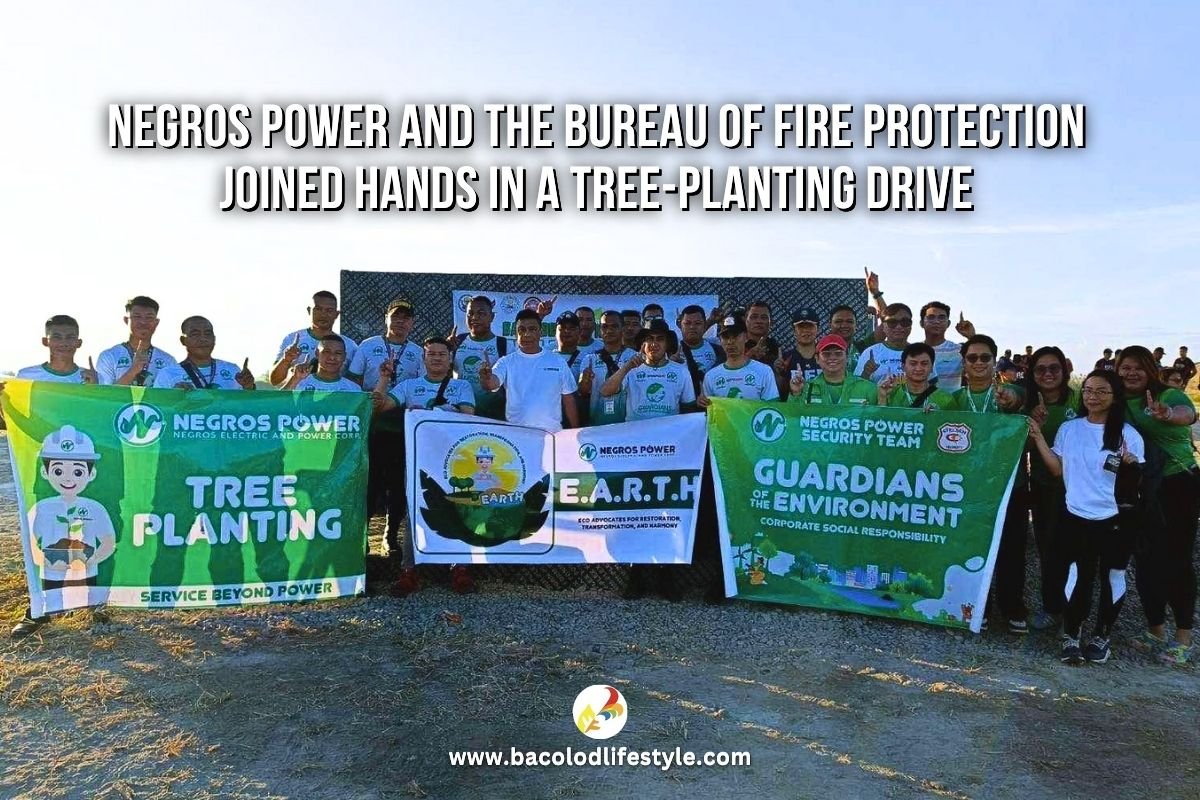 Negros Power and the BFP Joined Hands in a Tree-Planting Drive