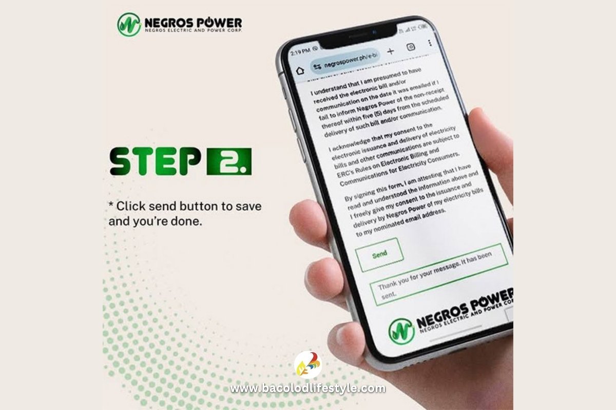 Step 2 - Click Send Button