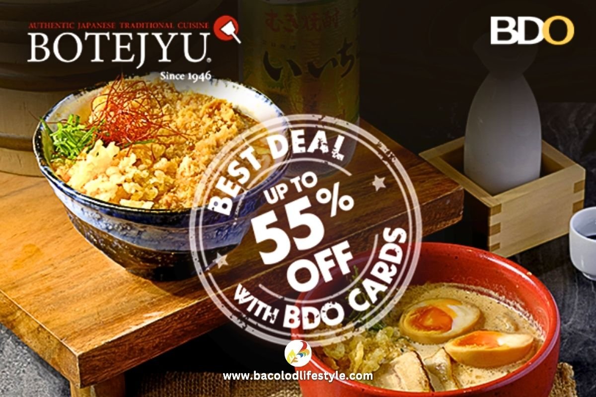 Dine out with up to 55% off—only with BDO Pay!