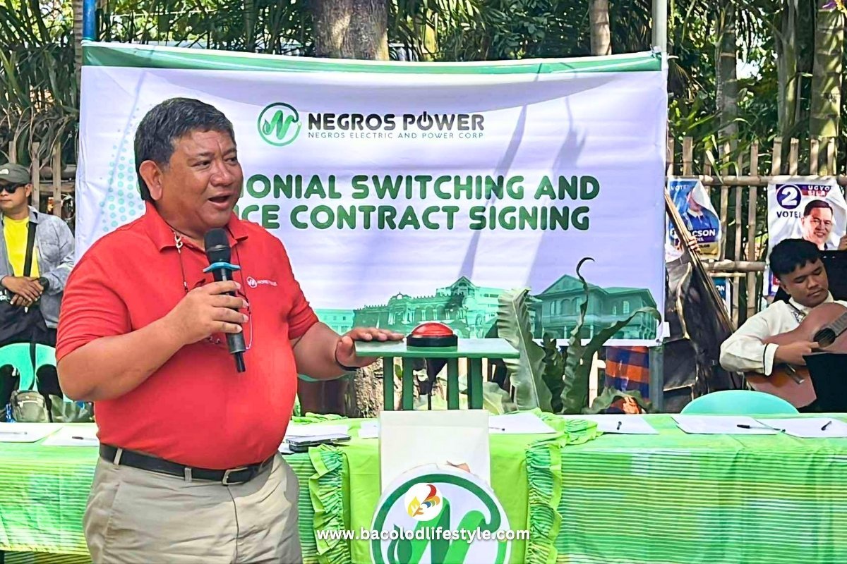 Negros Power President and CEO Mr Roel Castro