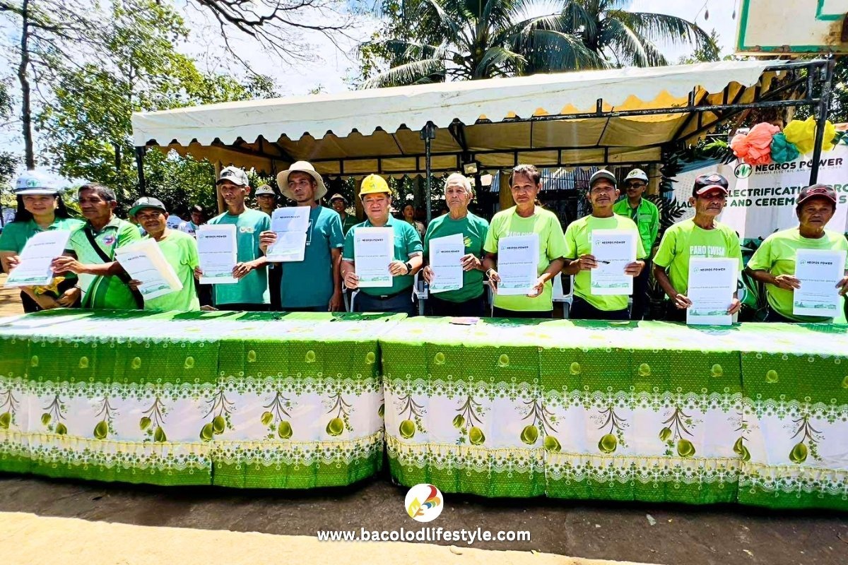 Negros Power Sitio Electrification Program Contract Signing