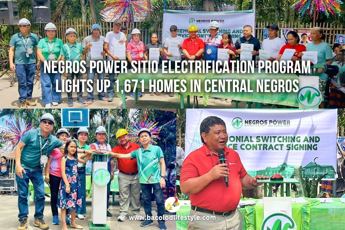 Negros Power Sitio Electrification Program Lights Up 1,671 homes