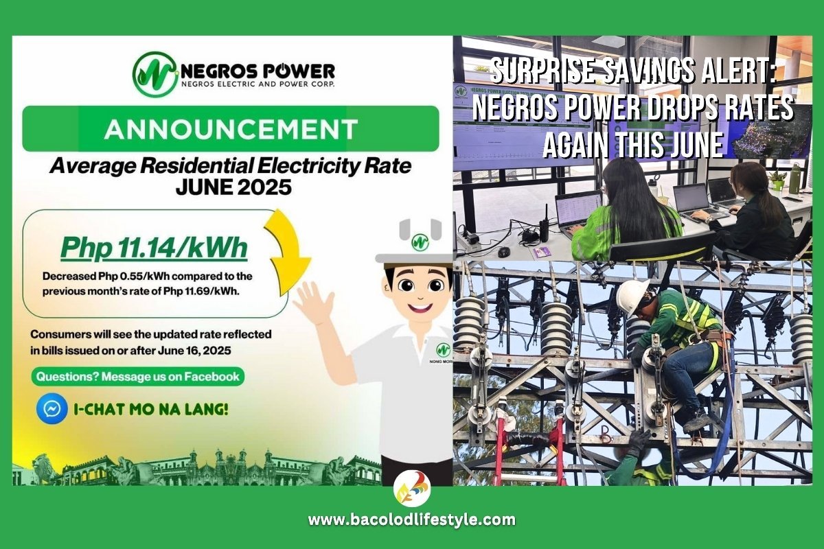 Surprise Savings Alert Negros Power Drops Rates Again This June