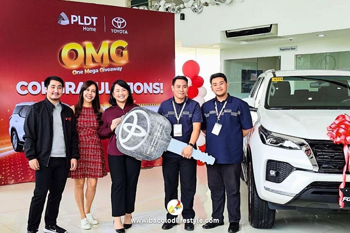 PLDT Home awards first Bacolod grand winner in One Mega Giveaway 2025