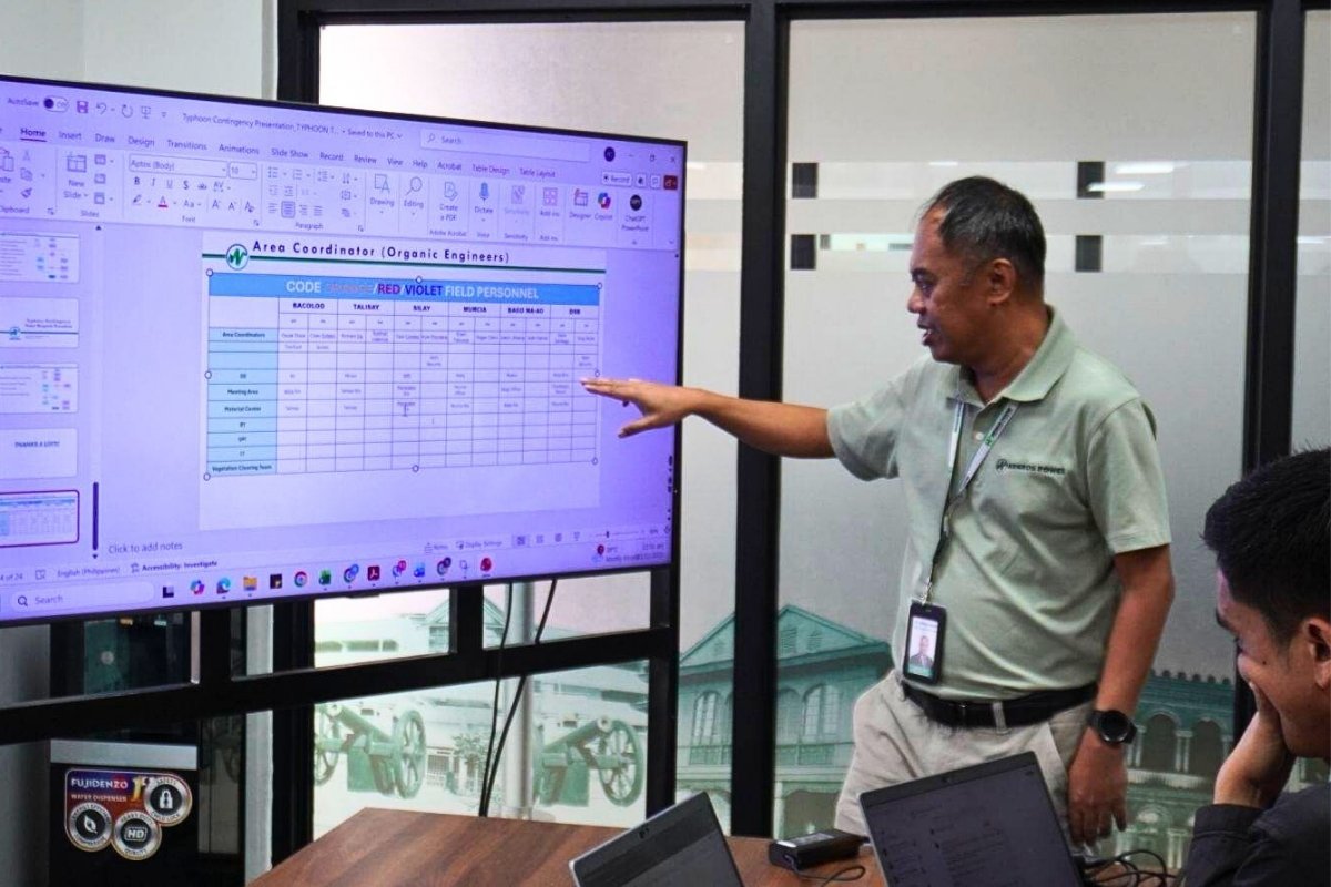 Engr. Mervin M. Dalian, Negros Power Assistant Vice President for Network Development and Operations Group