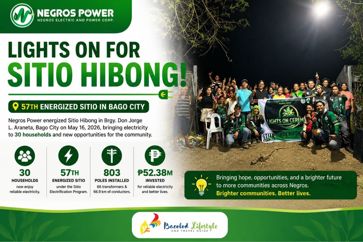 Negros Power Lights Up 57th Sitio in Negros