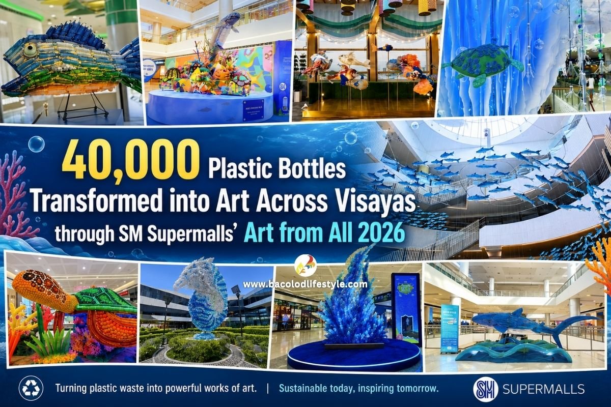 40,000 Plastic Bottles Transformed into Art Across Visayas through SM Supermalls&rsquo; Art