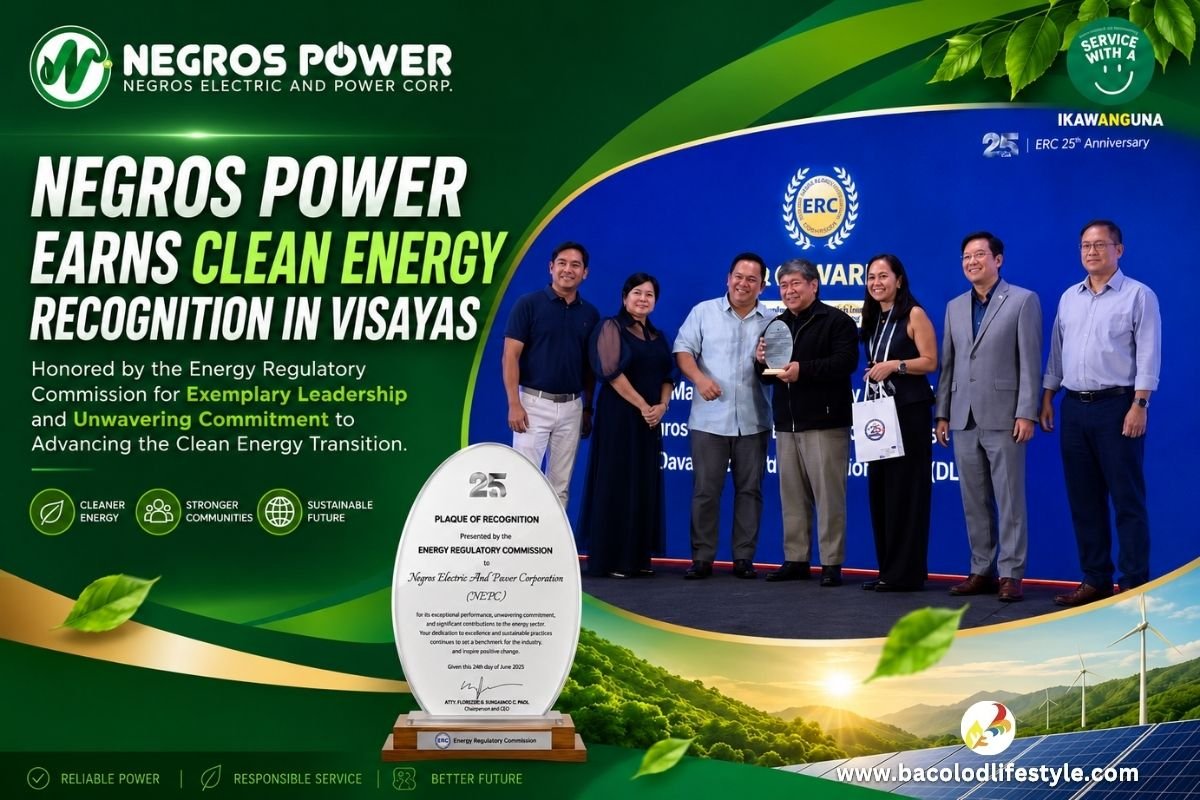 Negros Power Earns Clean Energy Recognition in Visayas
