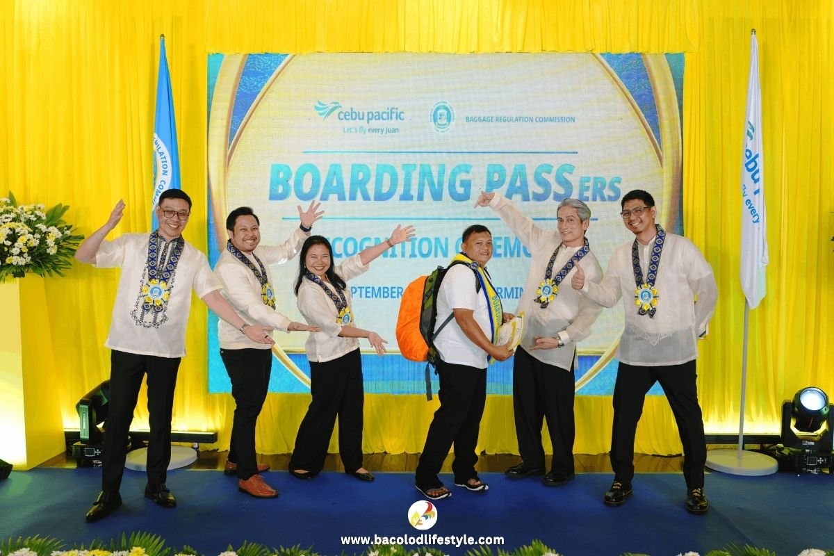 Passengers of 5J 971 bound for Davao were treated to a “BOARDING PASSers Recognition Ceremony”
